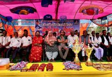लैंगिक हिंसा न्युनिकरण गर्नको लागी राजपुरमा किशोरी क्रिकेट प्रतियोगिताको उदघाटन