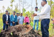 रौतहटमा दिगो वन ब्यबस्थापन कार्यक्रम लागु भएका सामुदायीक वनहरुको स्थलगत अनुगमन