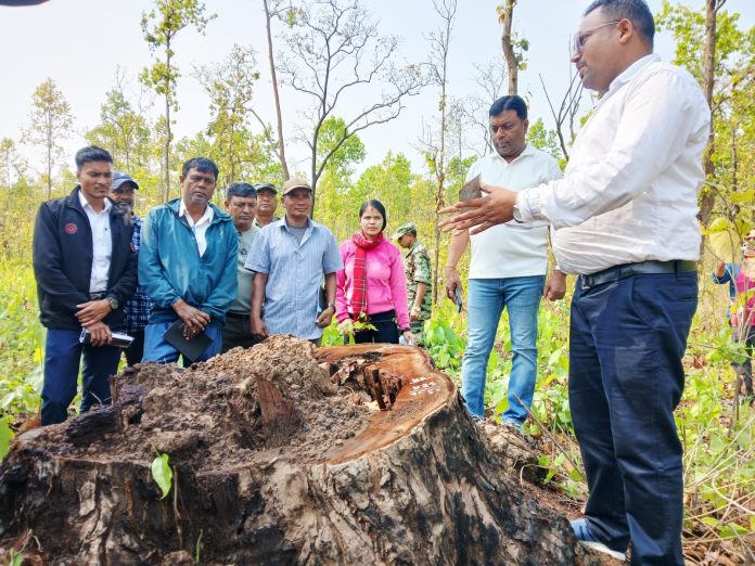 दिगो वन ब्यबस्थापन कार्यक्रमको अनुगमन