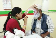 नव बिकाश साकोसका ५ सय २४ जना शेयर सदस्यहरुले आँखा र कान निशुल्क परिक्षण